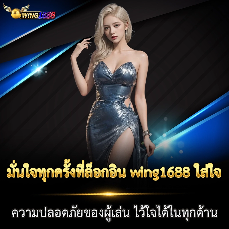 wing1688 ใส่ใจความปลอดภัยของผู้เล่น ไว้ใจไ